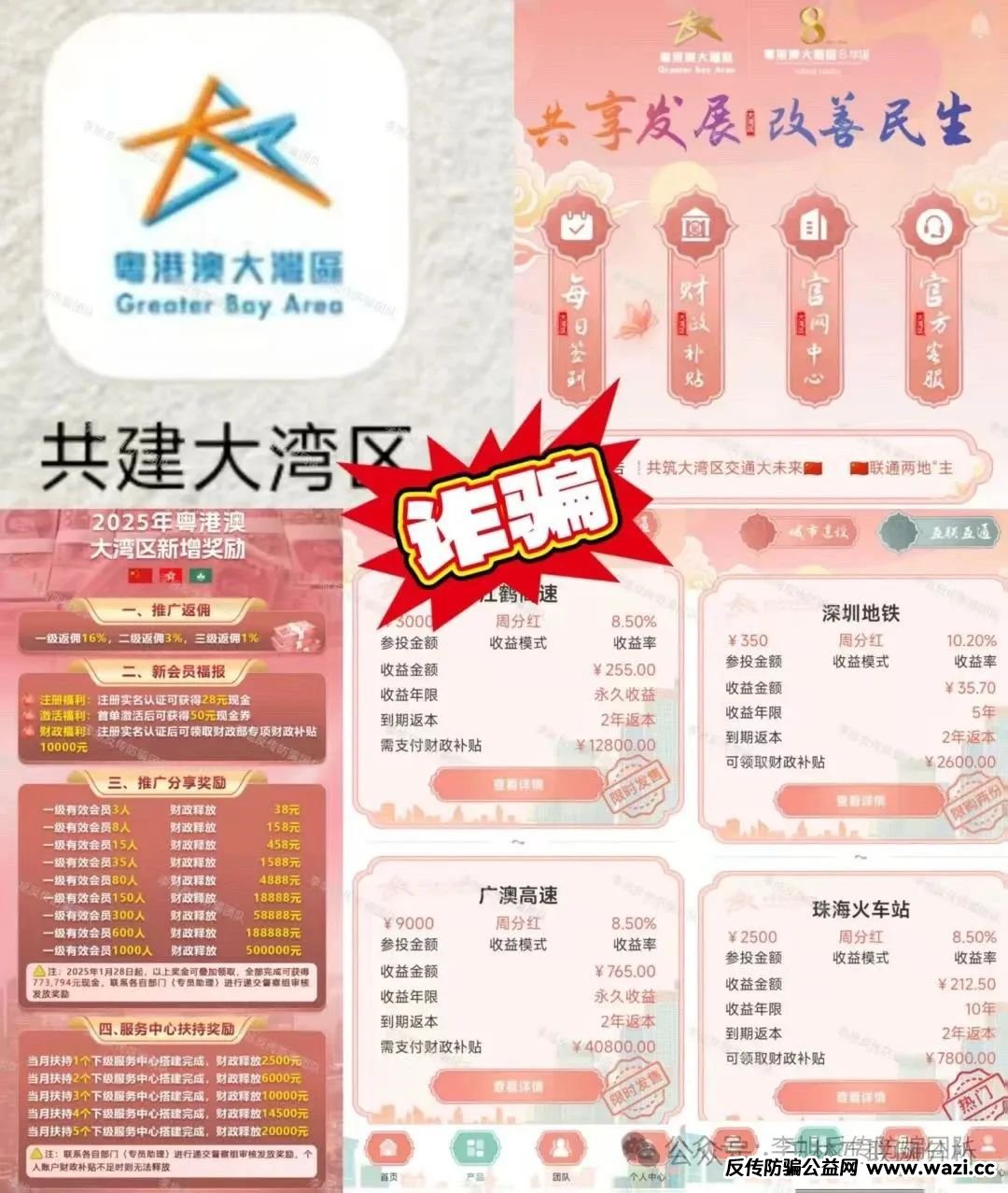 最新资金盘项目骗局【粤港澳大湾区,众创盟】远离！
