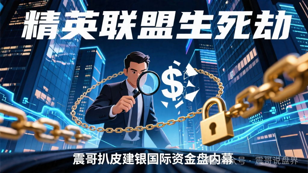 【精英联盟】建银国际资金盘；这帮搞盘的鸡贼得很，压根没有正经股票交易！