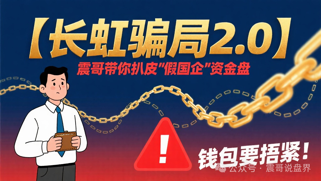 【长虹骗局2.0】带你扒皮＂假国企＂资金盘，钱包要捂紧！