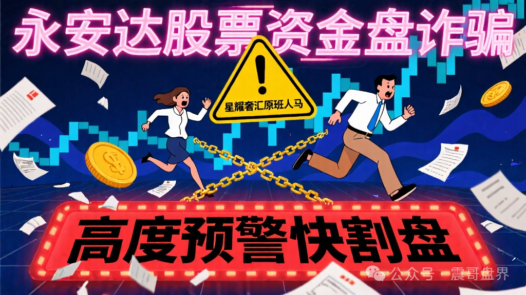 【永安达】股票资金盘诈骗，“星耀奢汇”原班人马，高度预警快割盘