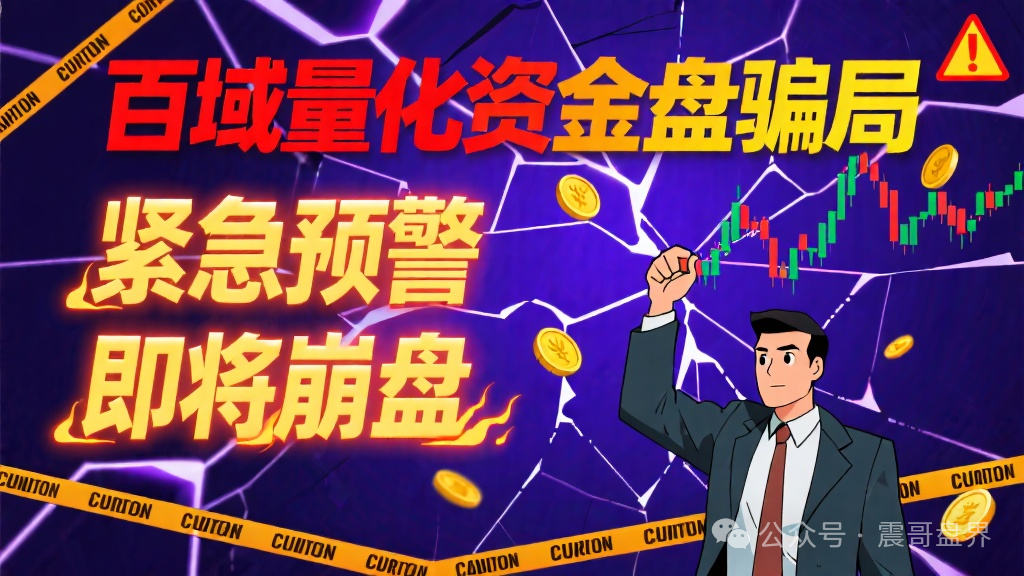 【百域量化】欺骗性的资金盘骗局。它利用“量化交易”这一专业金融概念进行