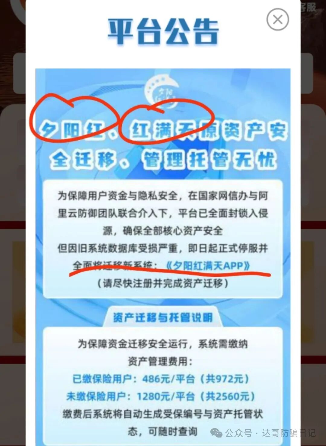 崩盘提醒:【夕阳红满天】资金盘即将收网，操盘手的狂欢，韭菜们的噩梦，及时止损，不要越