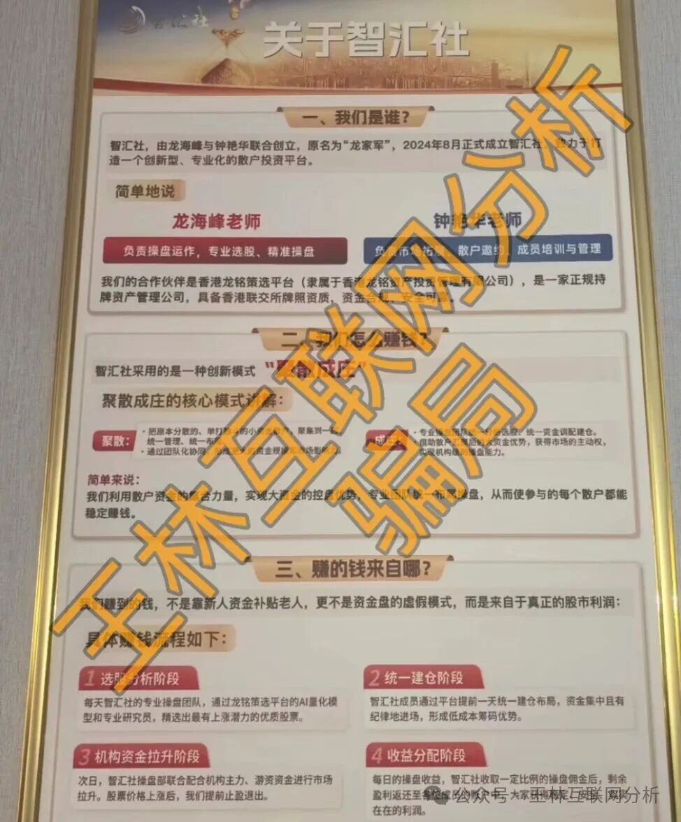 【龙铭策选（智汇社），长城易趣拍，速充通】这3个项目都是资金盘虚拟币骗